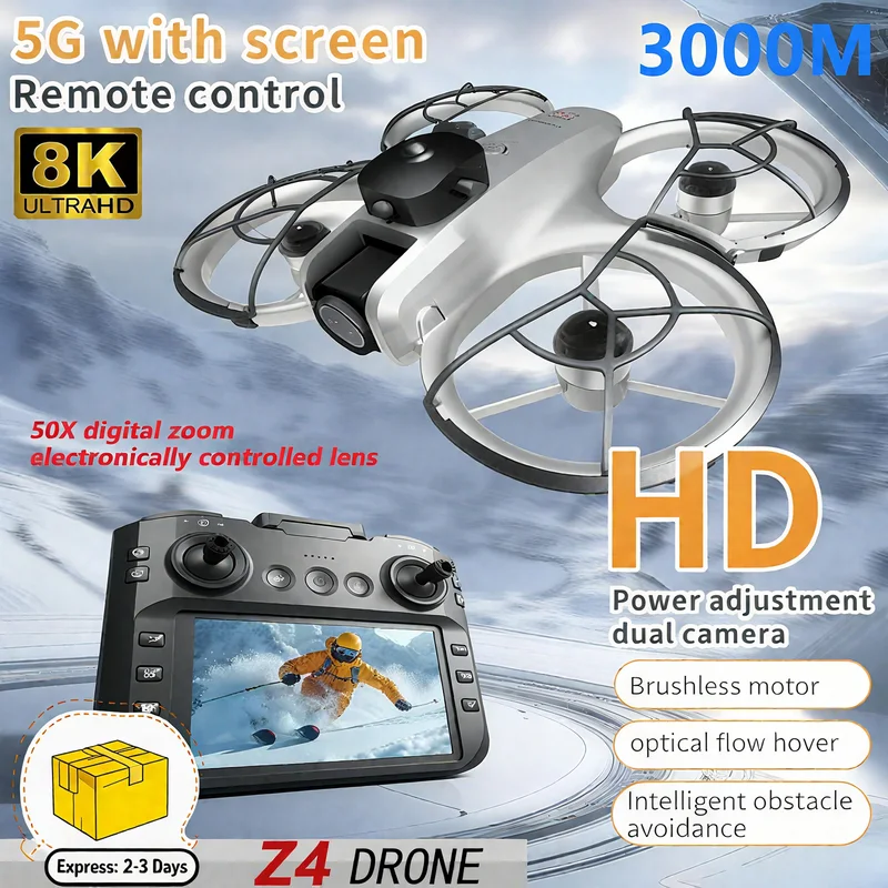 Drone Video Production - New MINI Z4 Drone 4K Professional