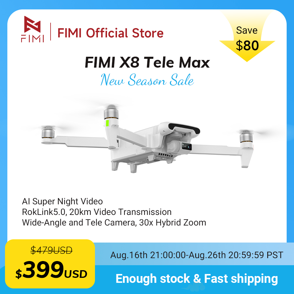 FIMI X8 Tele Max New Drone Wid - Drone Thermal Imaging 评论和价格