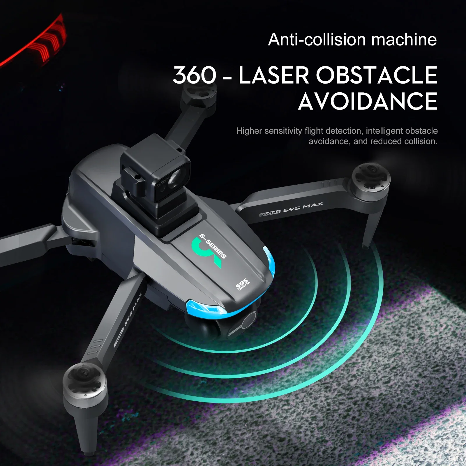NEW S9S MAX MINI Drone 4K 2-Ax - Drone Video Production 评论和价格