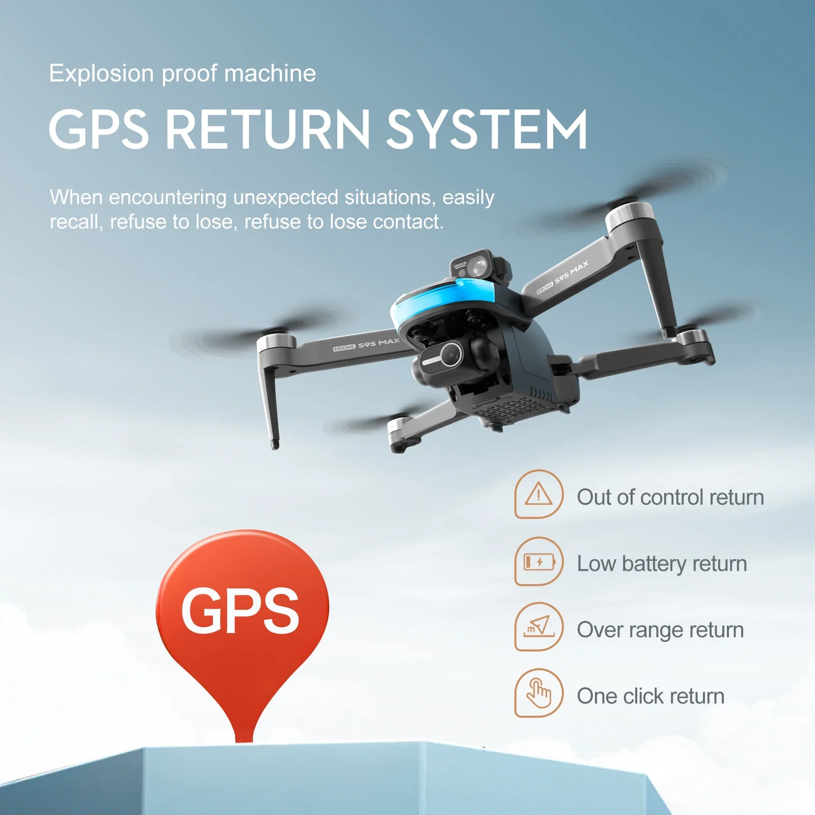 NEW S9S MAX MINI Drone 4K 2-Ax - Drone Video Production 评论和价格