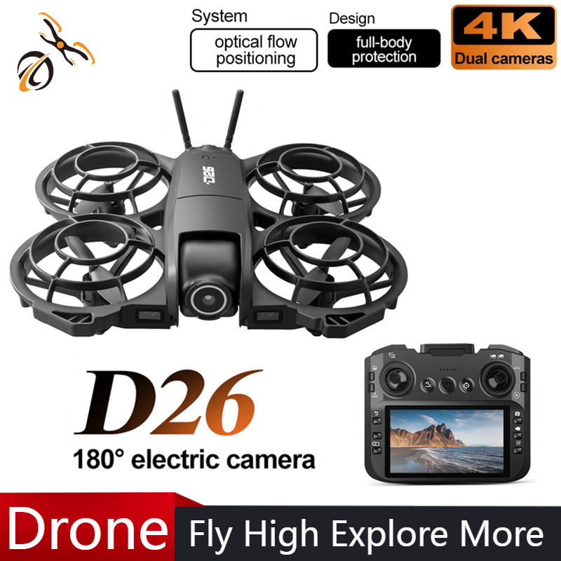 D26 Drone 4K Aerial HD 180° Ca - Drone Cinematic 评论和价格