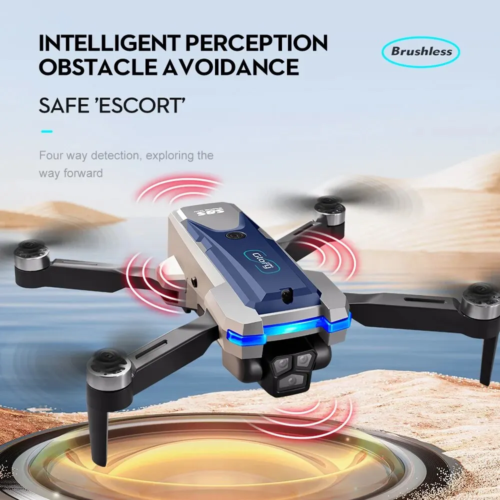 S8S GPS Drone 5G Wifi 8K HD Du - Drone Lidar 评论和价格