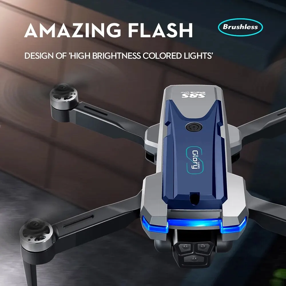 S8S GPS Drone 5G Wifi 8K HD Du - Drone Lidar 评论和价格
